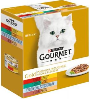 Gourmet Gold cat konz.-Mix Multipack 8 x 85 g