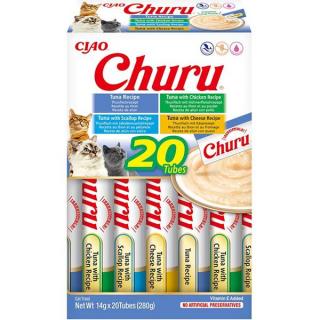 Inaba Churu cat snack tuňák multipack 20x 14g