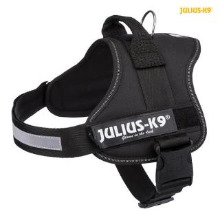 Julius-K9 silový postroj 1/L 66-85 cm/50 mm, - černý