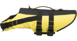 Life Vest plavací vesta pro psa L 55 cm: 50-80 cm, do 36kg žluto/černá