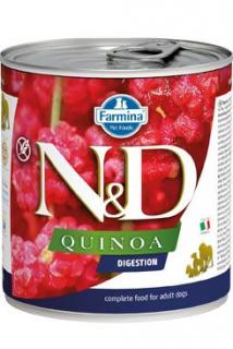 N&amp;D DOG QUINOA Adult Digestion Lamb &amp; Fennel 285g