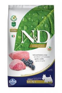 N&amp;D PRIME DOG Adult Mini Lamb &amp; Blueberry 800g