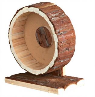 Natural Living - kolotoč dřevěný pro myši a křečky ? 23 cm