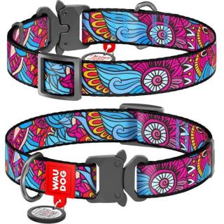 Obojek nylon 20mmx28-40cm WAUDOG Summer