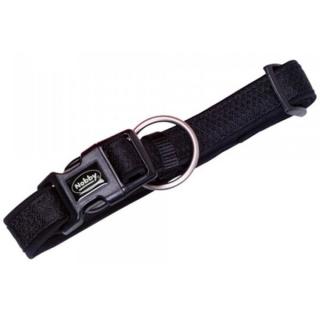 Obojek nylon Mesh Preno 40-55cm x 25-35mm černý