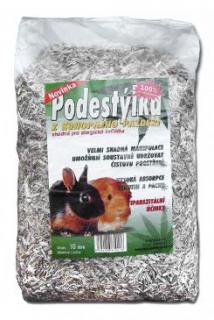 Podestýlka z konopného pazdeří 10 l