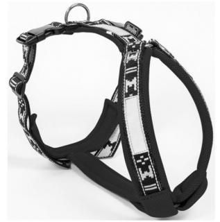 Postroj Smart černý ManMat XL - krk 53-56cm