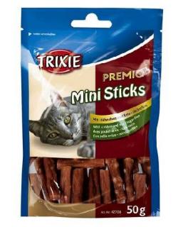 Premio MINI STICKS - mini tyčinky kuřecí s rýží 50 g