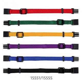 Rozeznávací obojky pro štěňata M-L 22-35cm/10mm-6ks