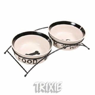 Set keramických misek se stojánkem 2 x 0,6 l/15 cm