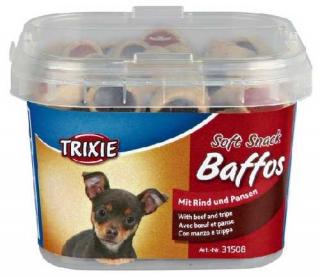 Soft Snack BAFFOS mini kolečka hovězí, dršťky, pl.kelímek 140g