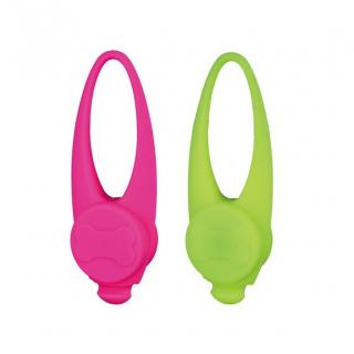 Svítící přívěšek na obojek, silikon 8cm