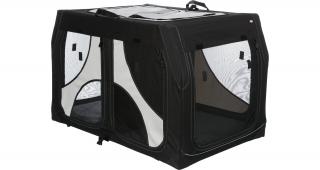 Transpor.nylon. box Vario DOUBLE 91x60x61/57 cm černo-šedý