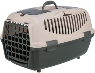 Transportní box Capri 2, XS-S: 37 x 34 x 55 cm, tmavěšedá/tělová