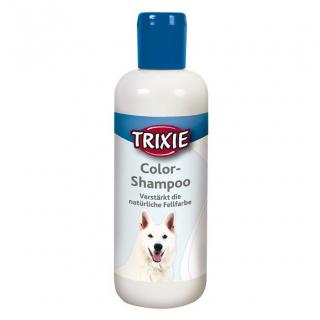 Trixie Color šampon-bílý 250ml - pro světlé a bílosrsté psy