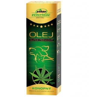 Vitar veterinae konopný olej 200 ml