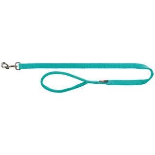 Vodítko PREMIUM s vyplněnou rukojetí 1m/20mm (M-L), - oceán