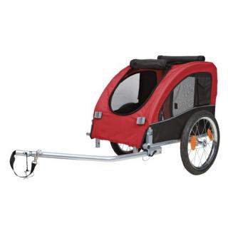 Vozík pro psa za jízdní kolo M 63 x 68 x 75/137 cm, nosnost max. 22 kg
