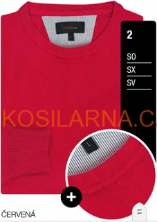 Pánský SVETR &gt; SX 002 RED (A.M.J. Style &gt; SX 002)