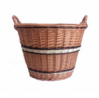 Proutěné koše hospodářské průměr 55 cm loupaný