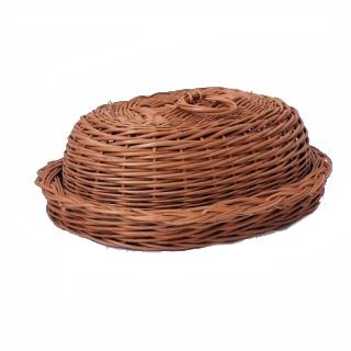 Proutěný chlebník oválný