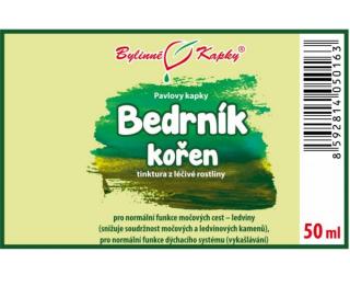 BEDRNÍK KOŘEN kapky (tinktura) 50ml | Bylinné kapky