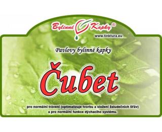 BENEDIKT ČUBET kapky (tinktura) 50ml | Bylinné kapky