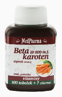 BETA KAROTEN 10.000 M.J. - 107 TOB. | MEDPHARMA