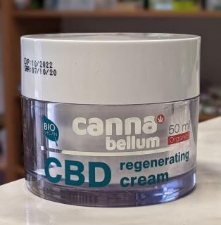 BIO PŘÍRODNÍ REGENERAČNÍ KRÉM S KONOPNÝM OLEJEM A CBD 50ML