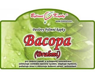 BRAHMI - KAPKY (TINKTURA) 50ml | Bylinné kapky