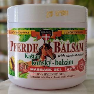 BYLINNÝ MASÁŽNÍ GEL HŘEJIVÝ 600ml | PALACIO