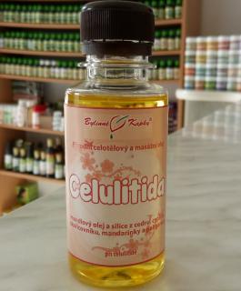 CELULITIDA přirodní celotělový a masážní olej 100ml | Bylinné kapky