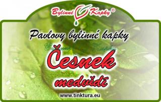ČESNEK MEDVĚDÍ kapky (tinktura) 50ml | Bylinné kapky