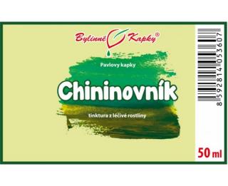 CHININOVNÍK LÉKAŘSKÝ tinktury | Bylinné kapky