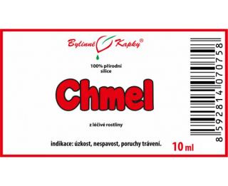 CHMEL 100% přírodní silice 10ml | Bylinné kapky