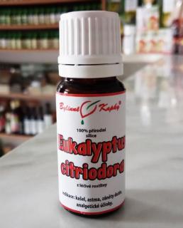 EUKALYPTUS CITRIODORA 100% přírodní silice 10ml | Bylinné kapky