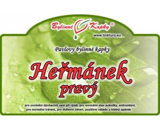 HEŘMÁNEK PRAVÝ kapky (tinktura) 50ml | Bylinné kapky