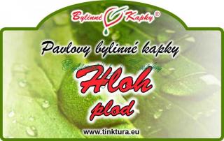 HLOH OBECNÝ plod kapky (tinktura) 50ml | Bylinné kapky