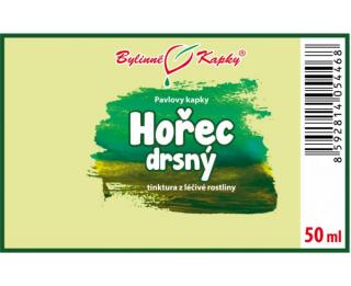 HOŘEC DRSNÝ kapky (tinktura) 50ml | Bylinné kapky