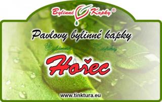 HOŘEC ŽLUTÝ kapky (tinktura) 50ml | Bylinné kapky