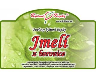 JMELÍ Z BOROVICE kapky (tinktura) 50ml | Bylinné kapky