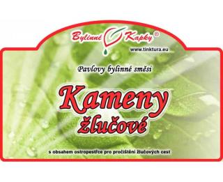KAMENY ŽLUČOVÉ kapky (tinktura) 50ml | Bylinné kapky
