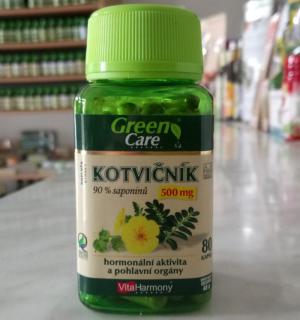 KOTVIČNÍK 500mg 80cps | VitaHarmony
