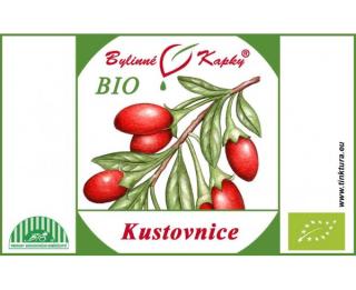 KUSTOVNICE GOJI BIO kapky (tinktura) 50ml | Bylinné kapky