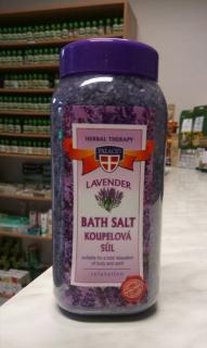 LAVENDER KOUPELOVÁ SŮL 900g | PALACIO