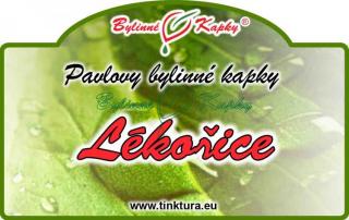 LÉKOŘICE LYSÁ kapky (tinktura) 50ml | Bylinné kapky