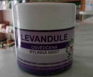 LEVANDULE - bylinná mast 150ml | KRÁLOVSTVÍ BYLIN