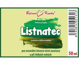 LISTNATEC BODLINATÝ kapky (tinktura) 50ml | Bylinné kapky