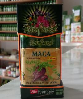 MAKA (MACA) 500 mg - 90 KAPSLÍ | Vitaharmony