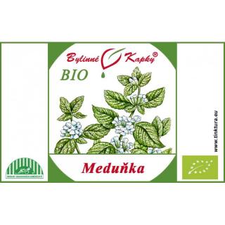 Meduňka BIO - kapky (tinktura) 50ml | Bylinné kapky